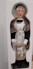 Jacqueline Kent Collection Carollers Sara lee doll silver tray tea set. picture