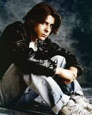The Breakfast Club Judd Nelson portrait in leather jacket as Bender 24x36 Poster picture