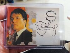 2002 Inkworks Alias Season 1 Auto Ric Young as Taiwanese Torturer #A7 Auto picture