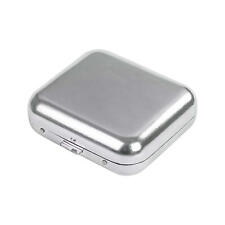 Miniature Stainless Steel Pocket Ashtray Or Snap Travel Cigarette Case With Lid picture