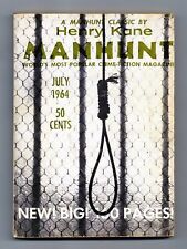 Manhunt Magazine Vol. 12 #4 GD/VG 3.0 1964 Low Grade picture