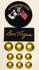 BEN HOGAN  Replacement Buttons 9 VTG gold tone signature buttons Good Used Cond. picture