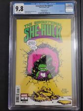 SENSATIONAL SHE-HULK #1 CGC 9.8 GRADED 2023 MARVEL SKOTTIE YOUNG VARIANT COVER picture