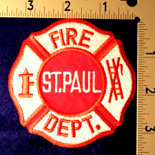 BURNSVILLE HERO FUNDRAISER - St. Paul Minnesota Fire Shoulder Patch picture