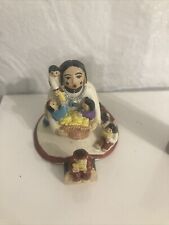 Sandy Whitefeather Native American Miniature MaMa Storyteller 2” picture