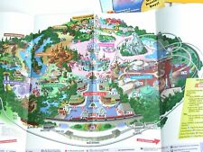 Vtg 1990's Walt Disney DISNEYLAND Park Souvenir MAP 1997 MAPS Brochures #C EPCOT picture