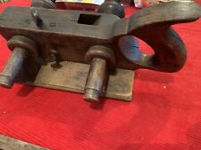 Vintage Screw Arm Wood Plow Plane C.W.apps/ I. Sorby Hand Woodworking Tool picture