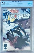 Web of Spider-Man #1 (Marvel Comics 4/85)  CBCS 6.5 Direct Edition picture