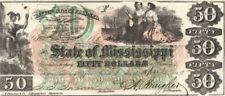 State of Mississippi $50 - Obsolete Notes - Paper Money - US - Obsolete picture