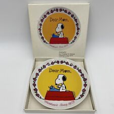 Peanuts Snoopy Dear Mom Mother’s Day 1979 Limited Edition Plate (Charley Brown) picture