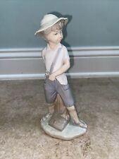 Lladro Nao Boy With Sling Shot picture