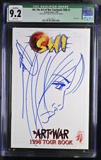 SHI THE ART OF WAR TOUR BOOK 1998 SIGNED BY BILLY TUCCI CGC 9.2 picture