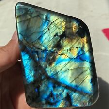 1.46LB Natural Gorgeous Labradorite Quartz Crystal Stone Specimen Healing L77 picture