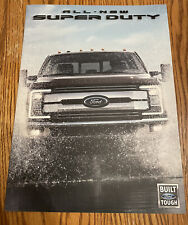 2017 Ford Super Duty Brochure - 2017 Ford Brochures - Ford Brochures picture