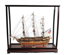 U.S.S. Constitution Midsize-Scaled Model Ship with Display Case picture