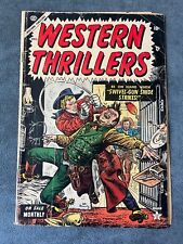 Western Thrillers #2 1954 Marvel Atlas Golden Age Comic Book Maneely Low Grade picture