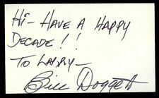 Bill Doggett (d1996) signed autograph 3x5 index card Composer Honky Tonk R188 picture