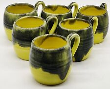 ‼️Moving-Vintage INEKE Mugs Drip Pottery Glaze...Make An Offer‼️ picture
