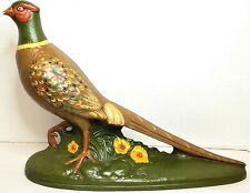 Vintage Holland Mold Ceramic PHEASANT Bird Statue Figurine 10