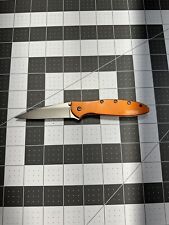 Kershaw 1660OR Leek Orange Assisted Pocket Knife - 6504 picture