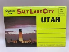 Greetings From Salt Lake City Utah (12 Double-Sided Postcard Folder) picture