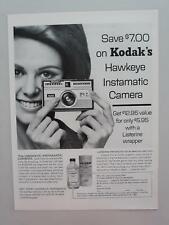 1964 Listerine Antiseptic Mouth Wash Kodak Hawkeye Camera Vtg Magazine Print Ad picture