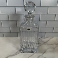 Reed & Barton MILLER ROGASKA SOHO SQUARE CRYSTAL DECANTER NEW  picture