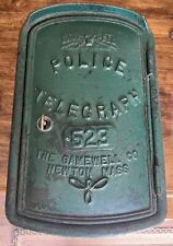 ANTIQUE GAMEWELL POLICE TELEGRAPH CALL BOX picture