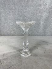Lenox Full Lead Crystal Candlestick Tapered Candle Holder Austria picture