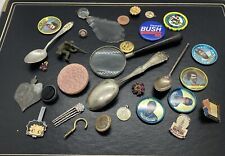 Vintage junk drawer lot items advertising Smalls Older As Shown Lot#11 Item#1104 picture