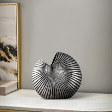 DKTDT Resin Decorative Vase Handmade Elegant Art Vase for Home Decor H12.2 inch picture
