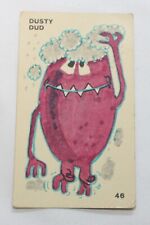1966 Nestle's Keen Chiller Club Trade Card Dusty Dub #46 Pink Monster picture
