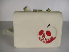 Disney Loungefly Purse Snow White Poison Apple Cream Exterior Red Apple NWT picture