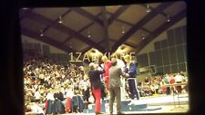 AO05 VINTAGE 35mm SLIDE Photo WRESTLERS GETTING MEDALS IN FRONT OF CROWDED GYM picture