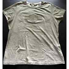 Harley Davidson Women's Ombre Effect Tinted Logo Short Sleeve Tee Size XL picture