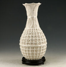 China Exquisite Decoration Vase Dehua Porcelain Hollow Vase HP008 picture