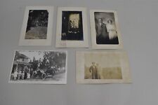 RPPC Lot Family Dog Touring Car Couple Road Room Children 1915 picture