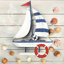 Two Individual Paper Luncheon Decoupage Napkins Nautical Boat Marine Sea picture