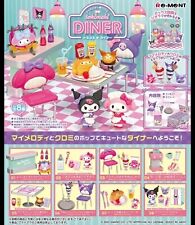 Re-ment Sanrio My Melody & Kuromi Tokimeki DINER 8 Types Complete Box Miniature picture