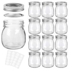 Mason Jars 10 oz With Regular Lids and Bands, Ideal for Jam, Honey, Wedding F... picture