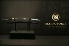 SKYJIRO FORGE New DOMOE JAPANESE NIHONTO SHINKEN SAMURAI SWORD KATANA  picture