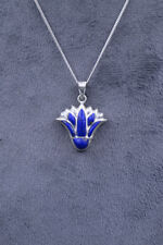 Lotus Flower Amulet Egyptian Necklace Egyptian Pendant Egyptian Ornaments BC picture