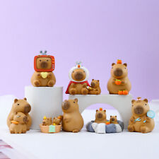 Capybara Blind Box Gift Scene Ornaments Resin In Miniature Set picture