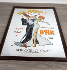 Avery's Tex Tex Tex Avery's Bar Night Club Mirror Frame - Wolf and Singer, New York picture
