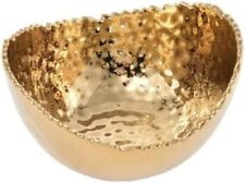 Pampa Bay Small Oval Bowl, 5.25 inches, Gold picture