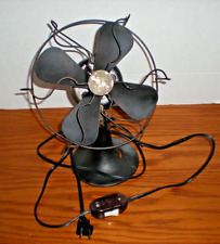 Antique 1930s R & M (Robbins Myers) Working 4-Blade ELECTRIC TABLE FAN #B72008A picture