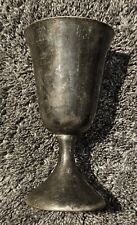WEB Pewter 1151 Silver Goblet Needs Some Cleaning Used Good Condition-Vintage picture