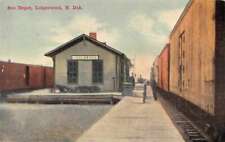 Lidgerwood North Dakota Soo Depot Train Station Vintage Postcard AA12206 picture