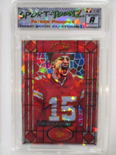 2023 Patrick Mahomes II Stained Glass SP /200 Ice Refractor Sport-Toonz zx2 rc picture