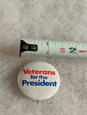 1972 Veterans for the President Richard Nixon Vietnam Coadco Election Campaign picture